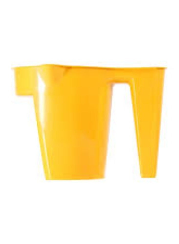 KNP KNP Paint Trim and Detail Cup in Yellow is an essential tool for painting projects that require precision and attention to detail.  - Image 3