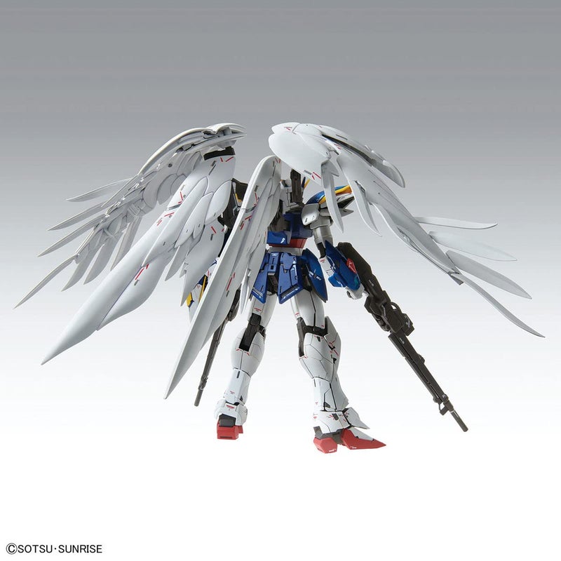 BANDAI SPIRITS Bandai Hobby - Gundam Wing: Endless Waltz - Wing Gundam Zero (EW) Ver. Ka MG 1/100 Model Kit - Image 4