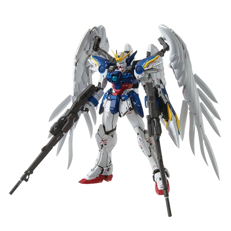 BANDAI SPIRITS Bandai Hobby - Gundam Wing: Endless Waltz - Wing Gundam Zero (EW) Ver. Ka MG 1/100 Model Kit - Image 1