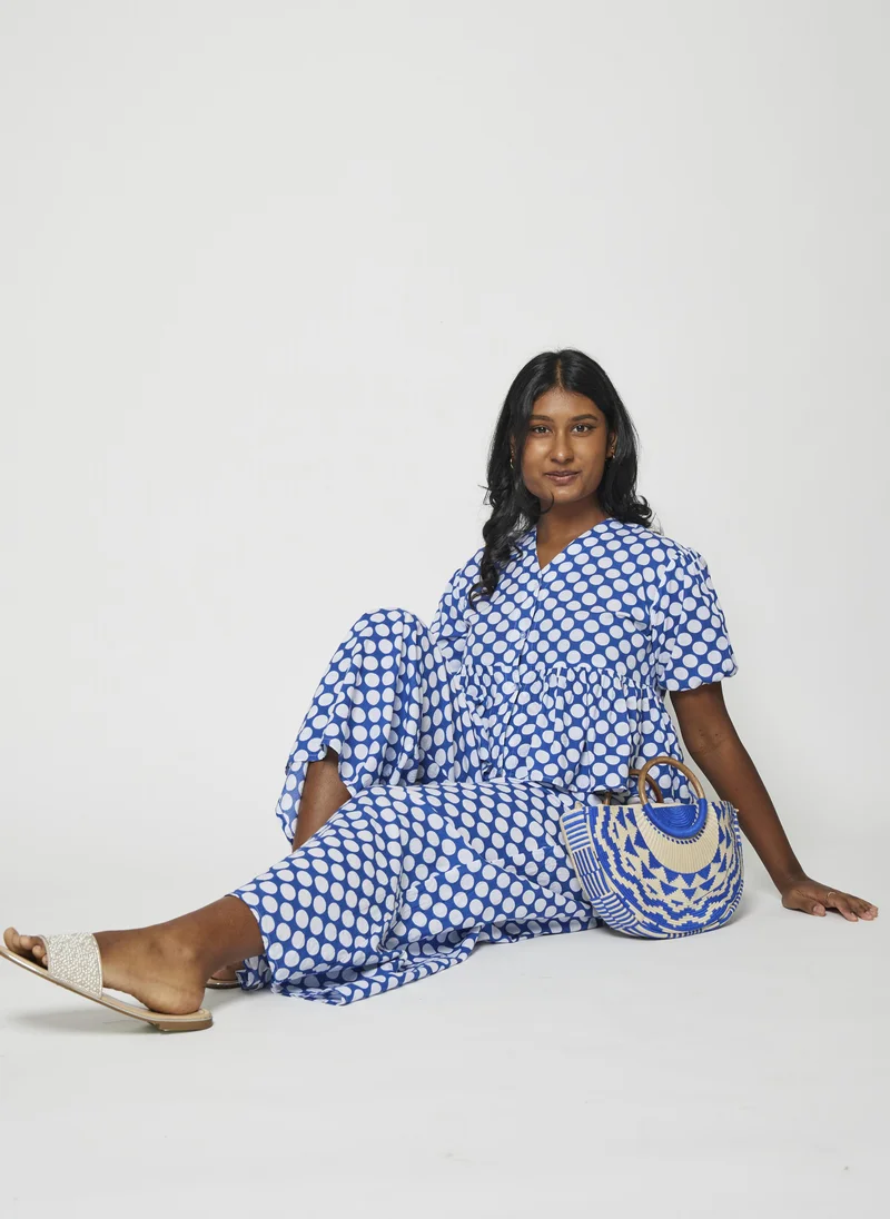 Kyshmysh  DEWY DOTS PANTS SET for Women | Best Price UAE