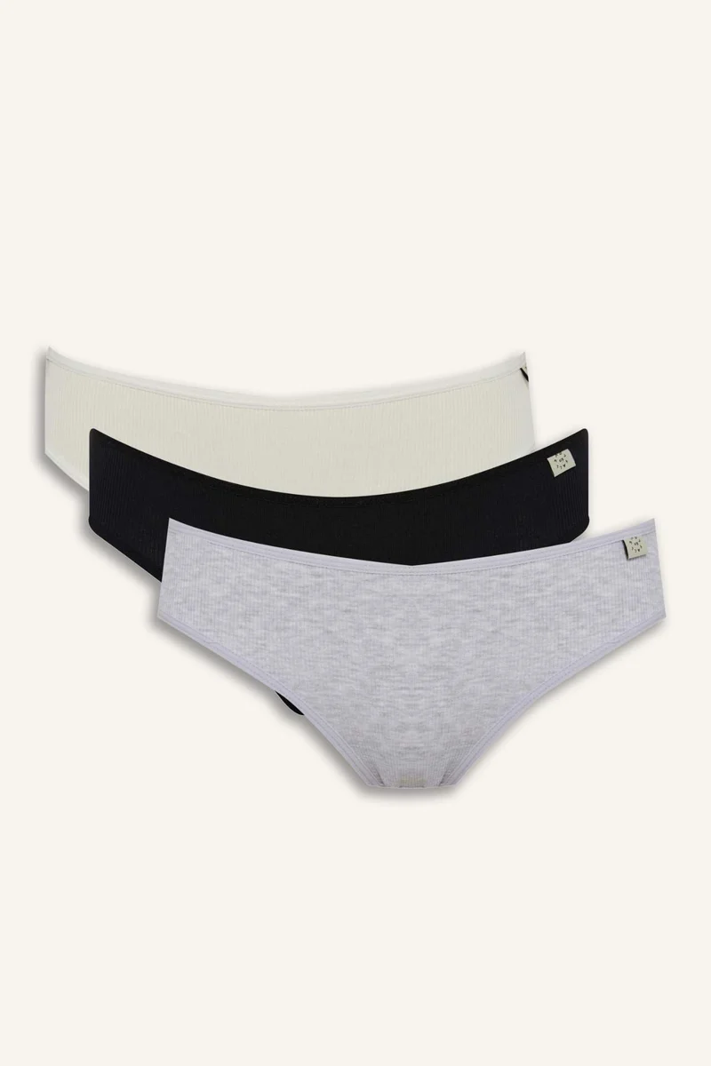 Fall in Love Ribana 3 Piece Strap Slip Panties