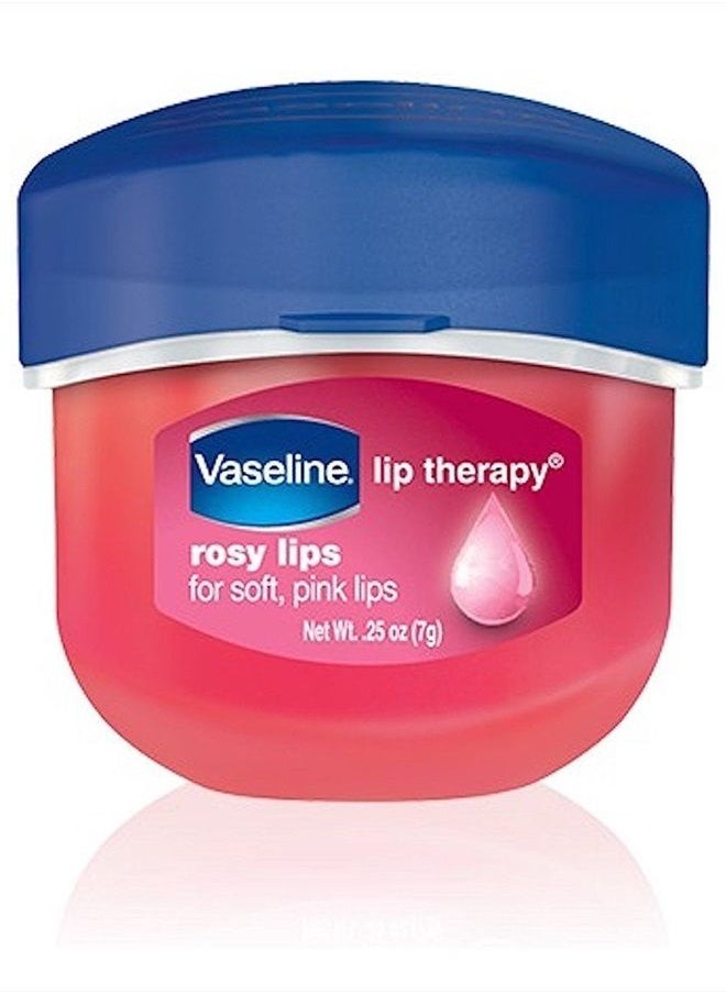 Vaseline Lip Therapy Rosy Lips 0.25 oz, Pack of 4  - Image 3