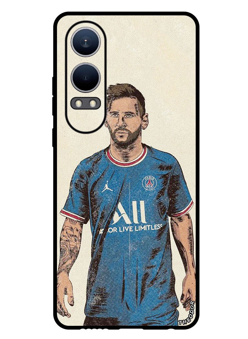 Theodor Protective Case Anti Scratch Shock Proof Bumper Cover For OnePlus Nord CE4 Lite Messi  - Image 1