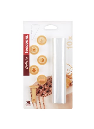 Delicia Decorating Bag With 6 Nozzles