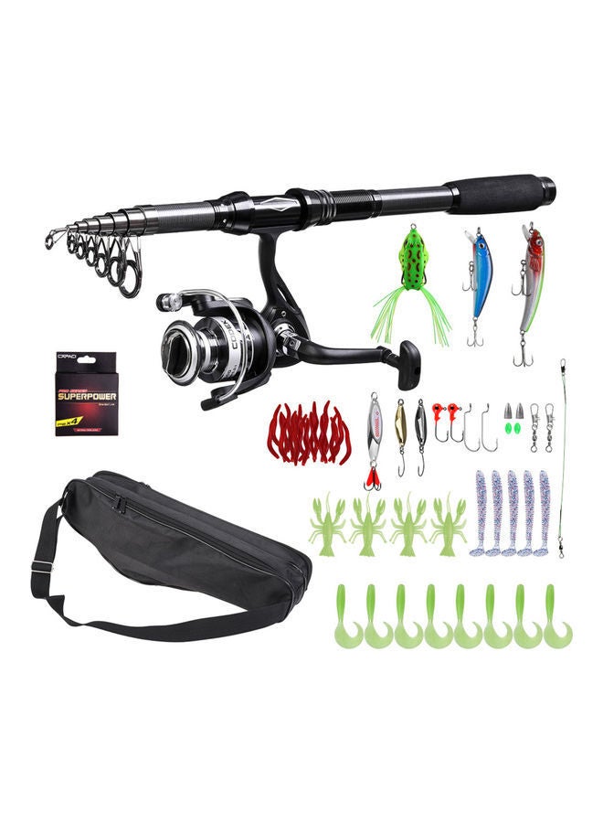 NIBEMINENT Portable Fishing Rod and Reel Combos - Image 1
