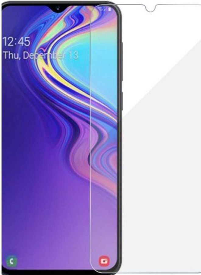 بورتوني واقي شاشة من الزجاج المقوى لهاتف سامسونج جالاكسي A10s مقاس 6.4 بوصة شفاف - Image 2