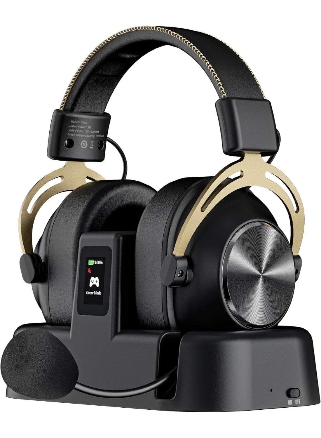M.A&F's M.A&F's G4 Wireless Gaming Headset With Lcd Charging Dock Z3992BE9149179C70EF93Z