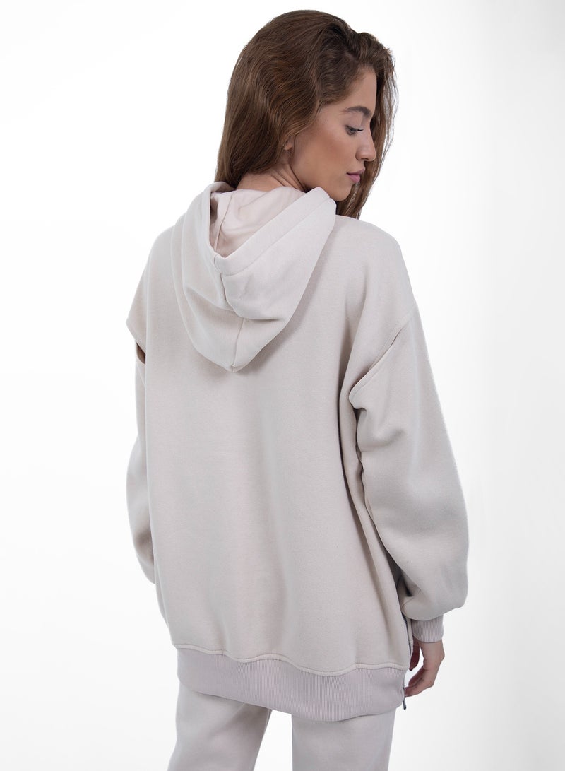كيفيلي هودي بتصميم بسحاب جانبي - Image 3