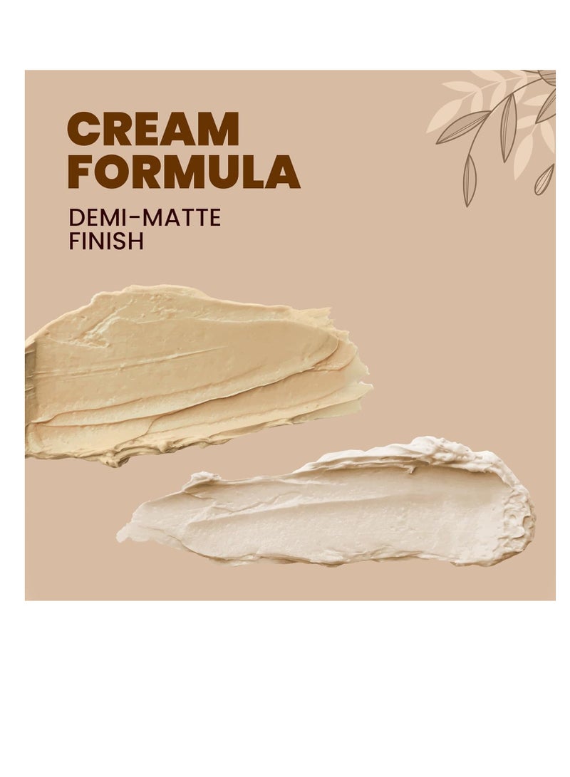 Mars MARS 24 Shade Agory Cream Contour Palette with Brush  Easy to Blend Contour Kit for Women  70.0 gm Shade 02 - Image 3