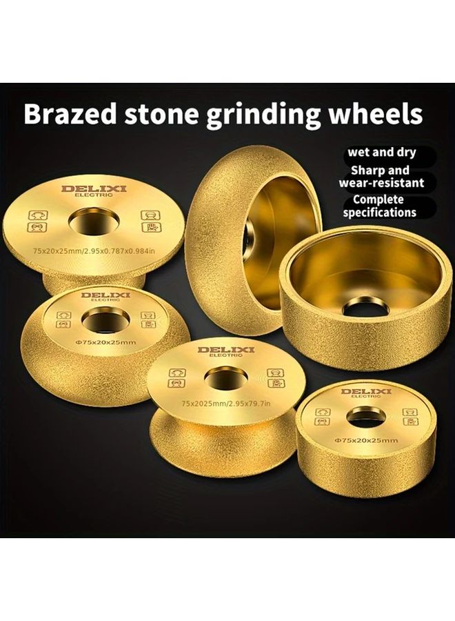 0 79 Inch French Edging Diamond Grinding Wheel For Tile Marble Granite Stone - Image 2