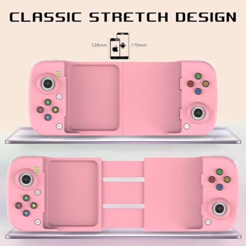 Mobile Game Controller Gamepad for iPhone iOS Android PC: Works with iPhone 17/16/15/14/13/12/11/X, iPad, Samsung Galaxy, TCL, Tablet, Call of Duty, Roblox - Directly Play - Image 5