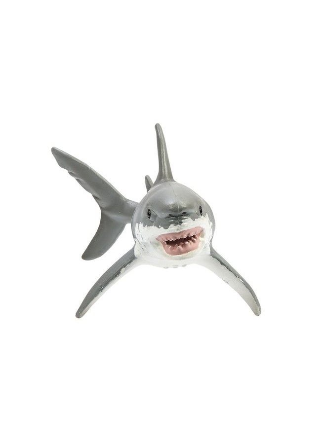 Safari Ltd. - Wild Safari Sea Life Collection Great White Shark Figurine Nontoxic And Bpa Free - Image 1