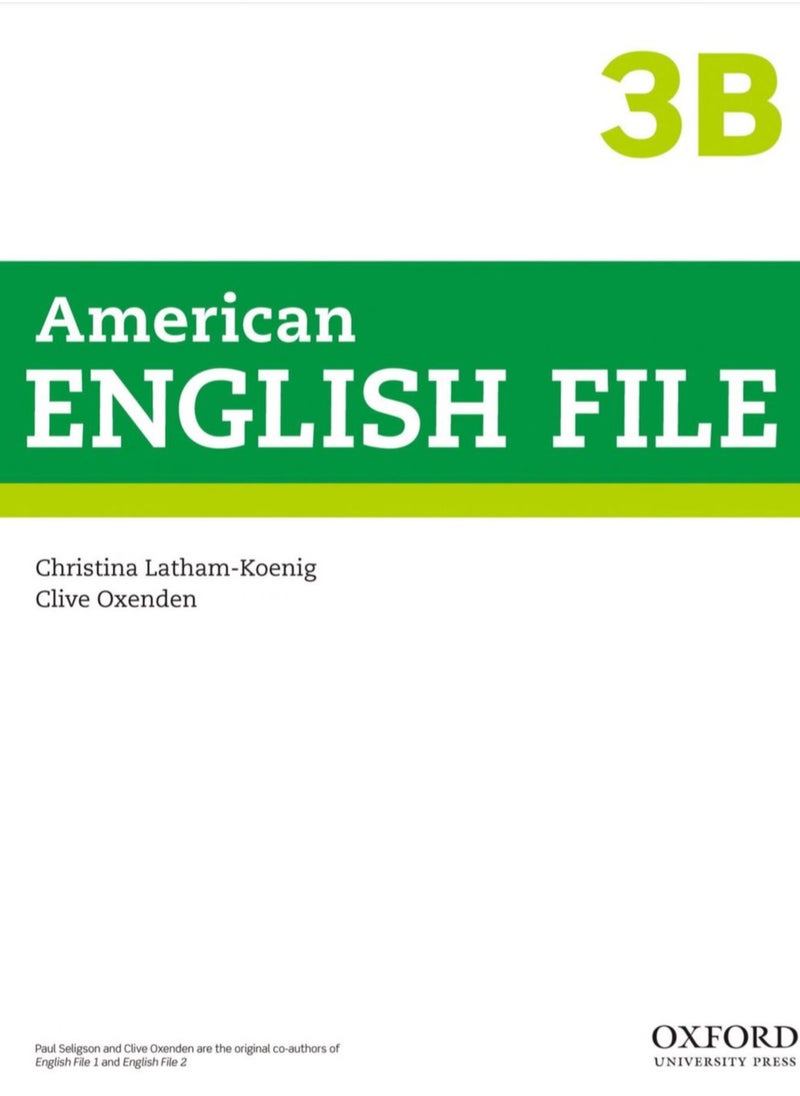American English File 3B  - Image 2