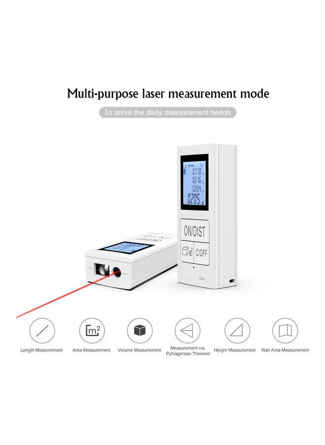 NIBEMINENT - Mini Handheld Laser Distance Meter 30m - Image 1