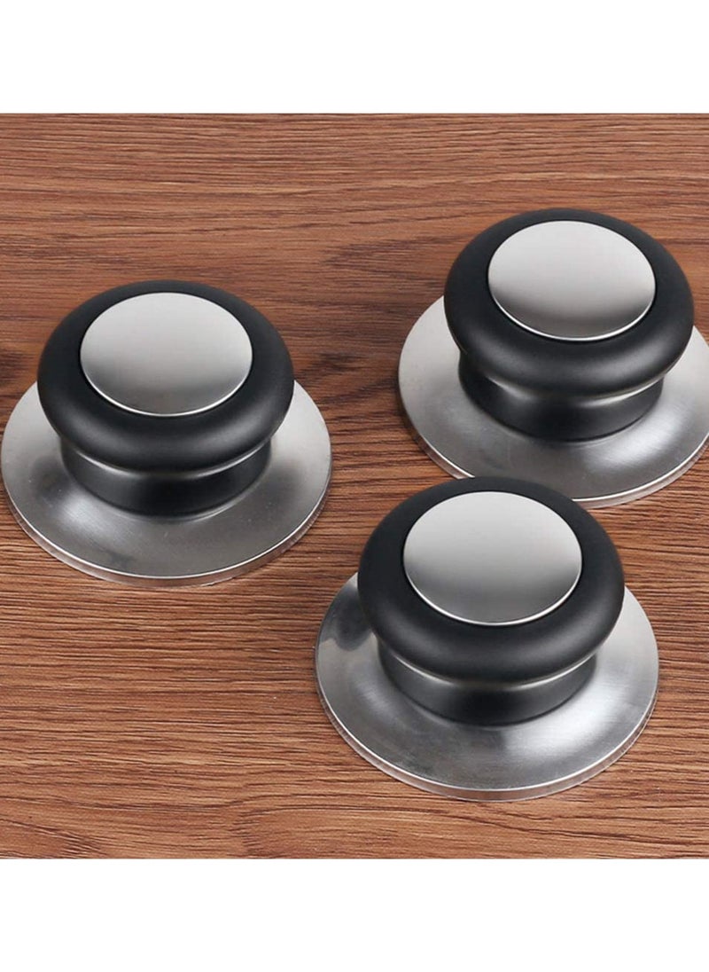 Generic - 10Pcs Stainless Steel Pot Lid Knob Replacement, Durable Knob Handle for Cookware & Oven Lids, Suitable for Kitchen Upgrade - Image 1