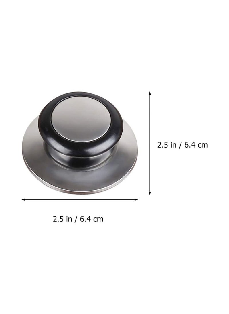 Generic - 10Pcs Stainless Steel Pot Lid Knob Replacement, Durable Knob Handle for Cookware & Oven Lids, Suitable for Kitchen Upgrade - Image 1