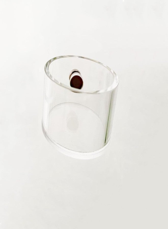JILINWEI Tall Jumping Spider Feeding Dish, Magnetic Tiny Food Dishes Water Dish for Jumping Spider, Tarantula and Other Small Pets,(1.2in Tall) - Image 1