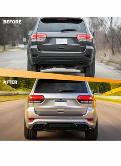 SYOSI Rear Bumper Reflector Light Lamp for Jeep Grand Cherokee 2012-2018, Patriot 2013-2017, Dodge Journey 2012-2020, Back Reflectors Left and Right Red Les Replace 57010720AC, 57010721AC  - Image 5