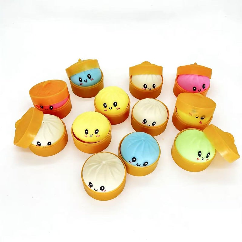 Slow Rebound Squishy Toy - Food Shapes Set - Image 2