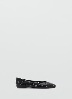 MANGO Die-Cut Ballerinas  - Image 1