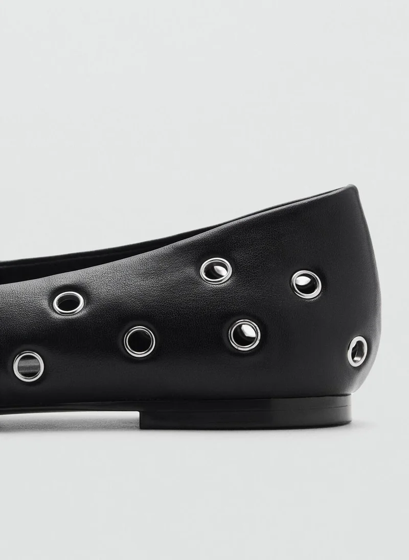 MANGO Die-Cut Ballerinas