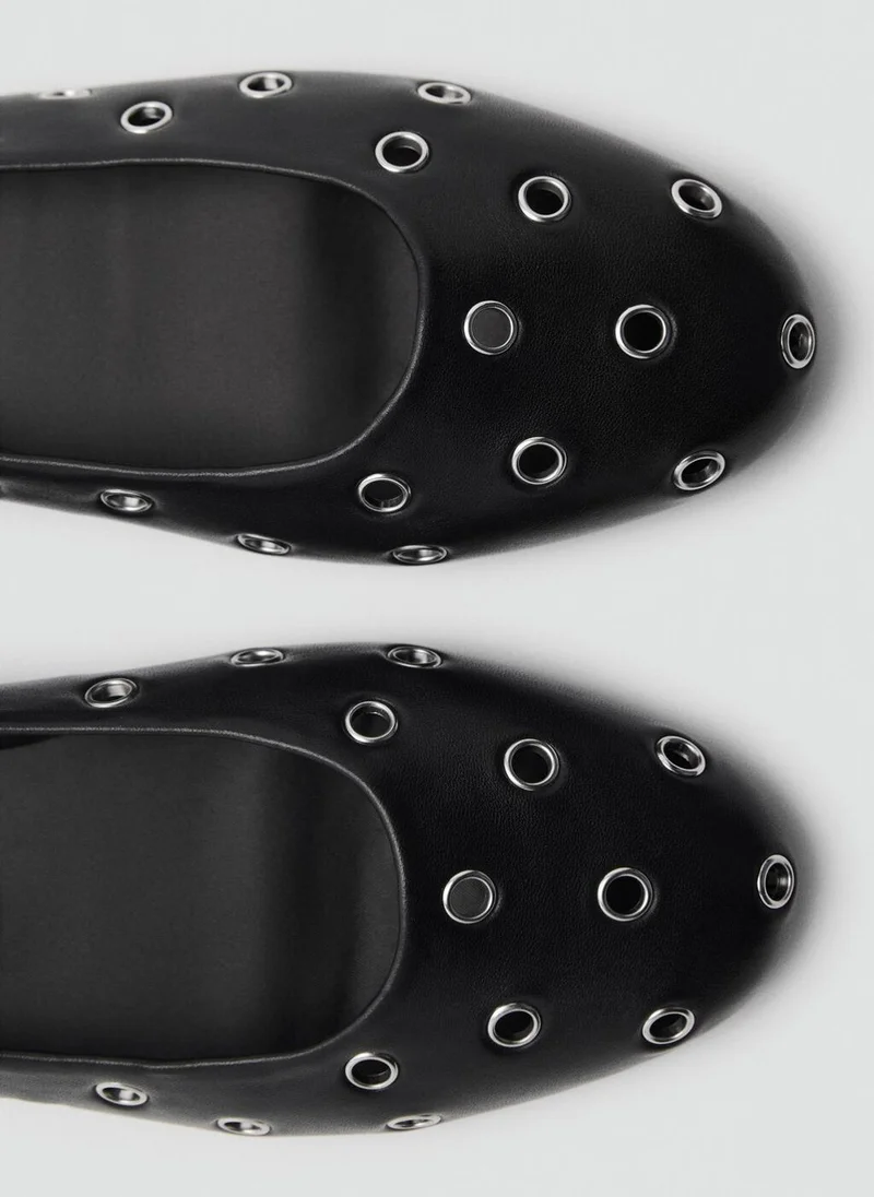 MANGO Die-Cut Ballerinas
