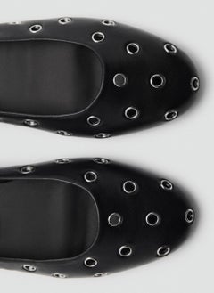 MANGO Die-Cut Ballerinas  - Image 4