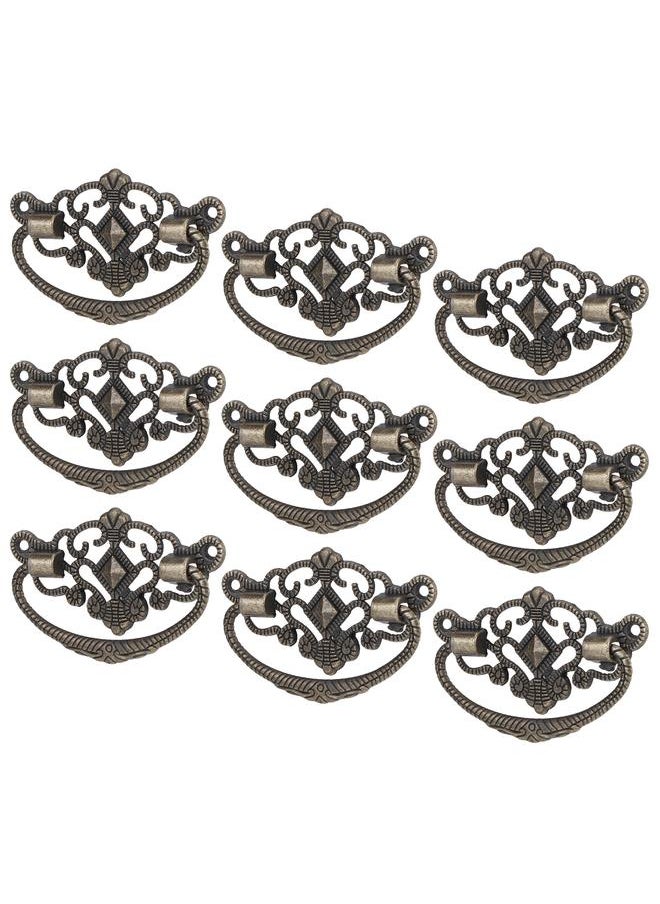 Thoraya 15 Sets Antique Handle Kitchen Cabinet Drawer Handle Pulls Zinc Alloy Cupboard Hardware FittingLarge Size  - Image 4