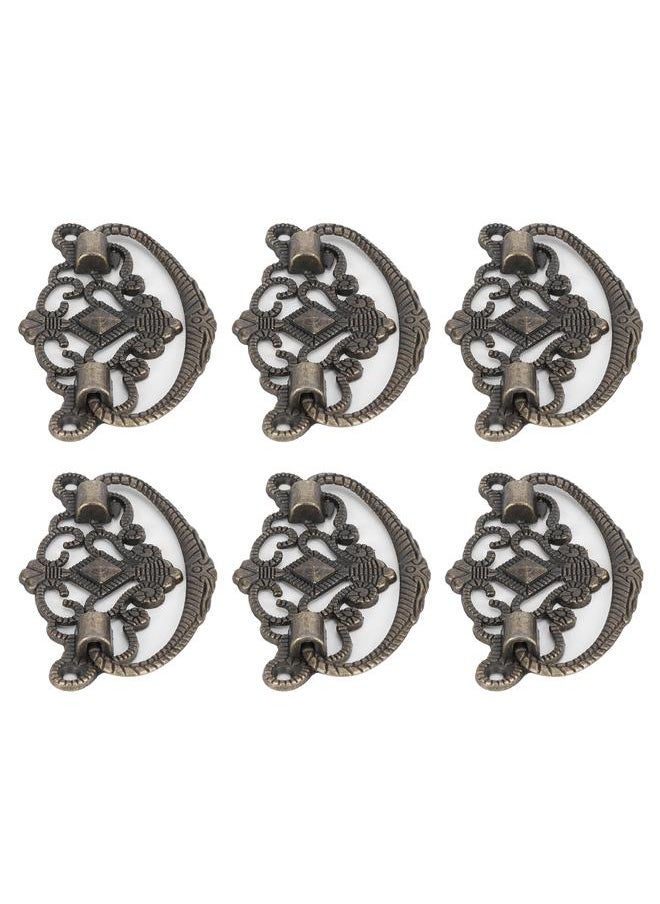 Thoraya 15 Sets Antique Handle Kitchen Cabinet Drawer Handle Pulls Zinc Alloy Cupboard Hardware FittingLarge Size  - Image 5