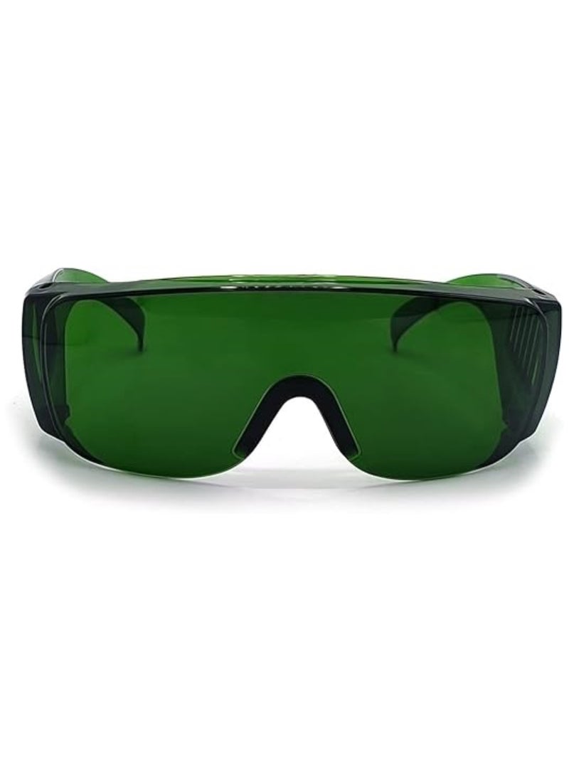 Simba نظارات حماية العين بالليزر YAG UV IPL Light نظارات حماية العين بالليزر 1064nm OD 4+ باللون الأخضر لآلة القطع والنقش بالليزر  - Image 1