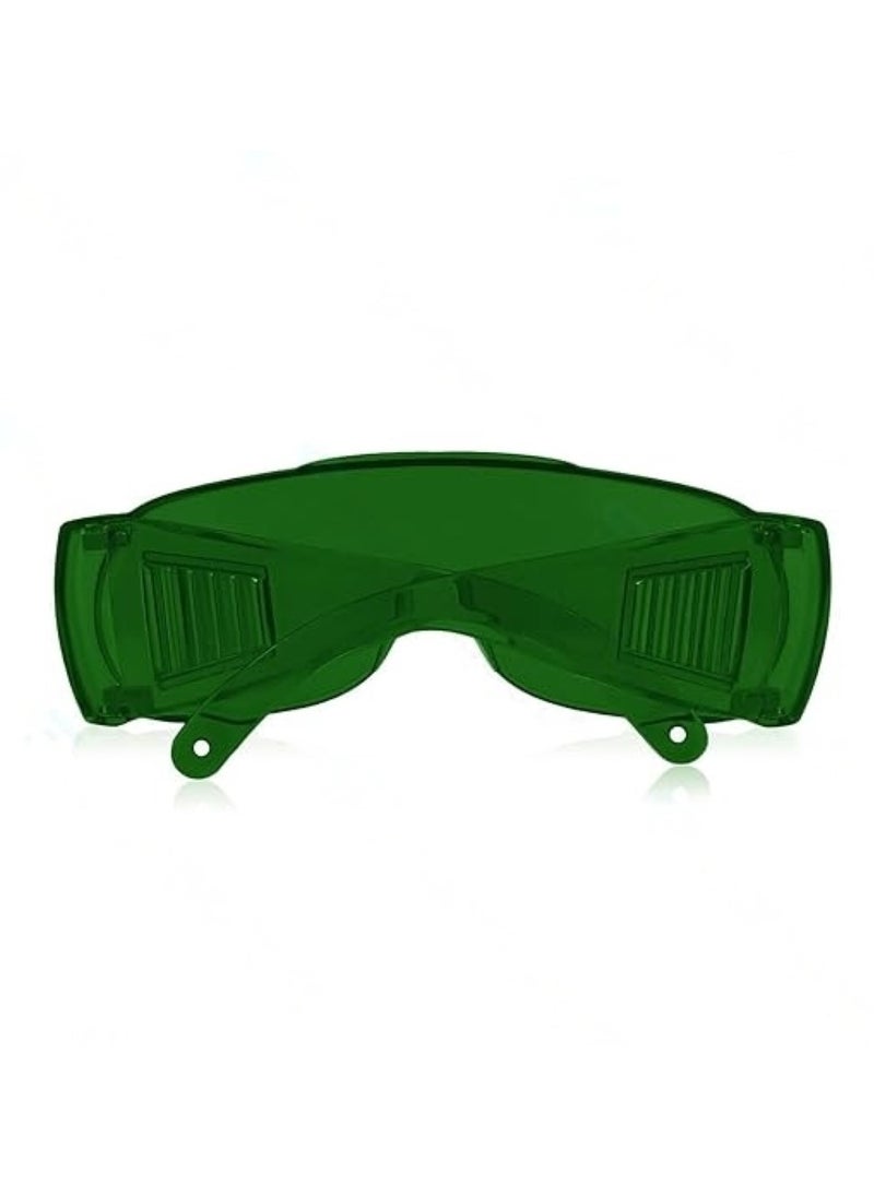 Simba نظارات حماية العين بالليزر YAG UV IPL Light نظارات حماية العين بالليزر 1064nm OD 4+ باللون الأخضر لآلة القطع والنقش بالليزر  - Image 3