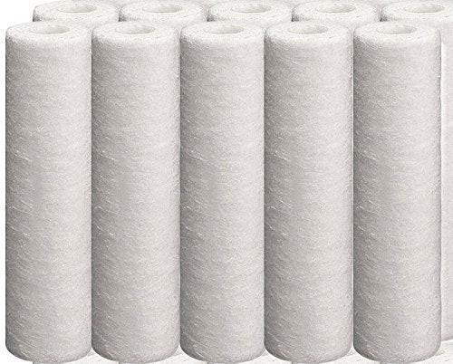 CFS  12 Pack Sediment Water Filter Cartridges Compatible with Ken more 38480 Models  Removes Bad Taste and odor  Whole House Replacement Filter Cartridge  5 Micron  White