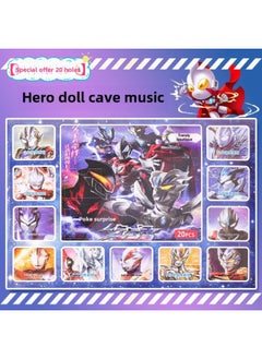 Which 2 Blind Box Hole Music Dismantling Music Lottery Blind Box Stamp Music Primary School Students Reward Hand-made Toys Wholesale-Specifications:Full Crystal 20 Holes/ultraman