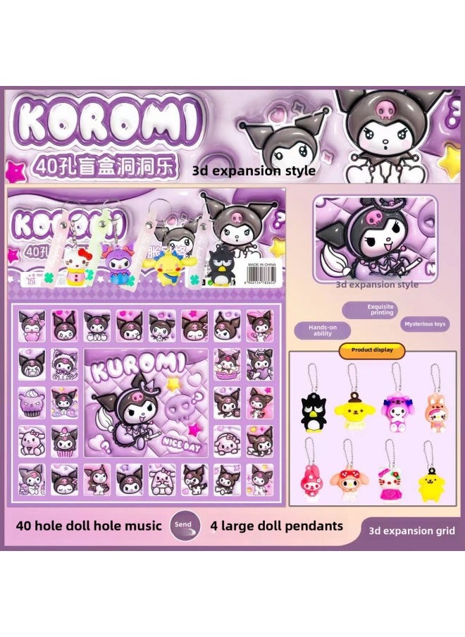 Generic - Which 2 Blind Box Hole Music Dismantling Music Lottery Blind Box Stamp Music Primary School Students Reward Hand-made Toys Wholesale-Specifications:Full Crystal 20 Holes/ultraman - Image 1