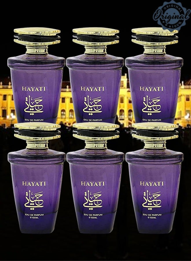 حياتي 6 قطع عطر حياتي 100 مل - Image 1