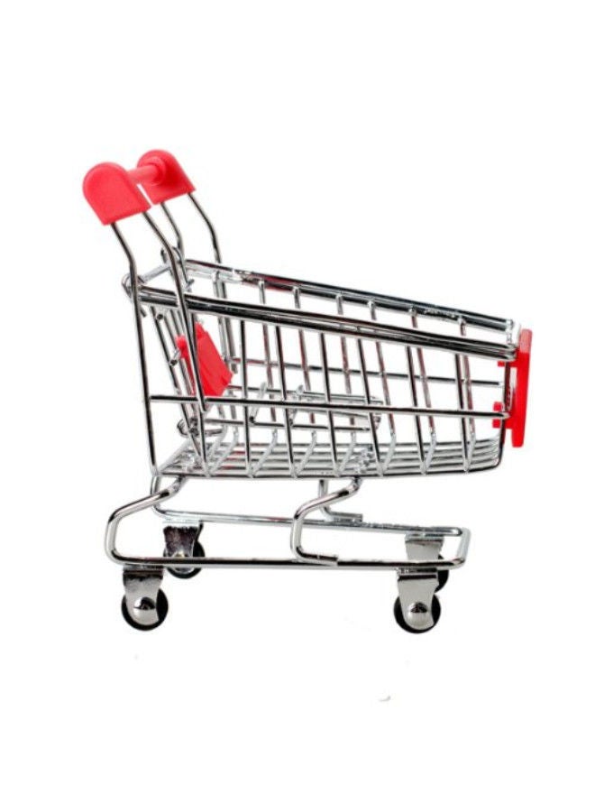NIBEMINENT Mini Supermarket Shopping Handcart Toy - Image 4