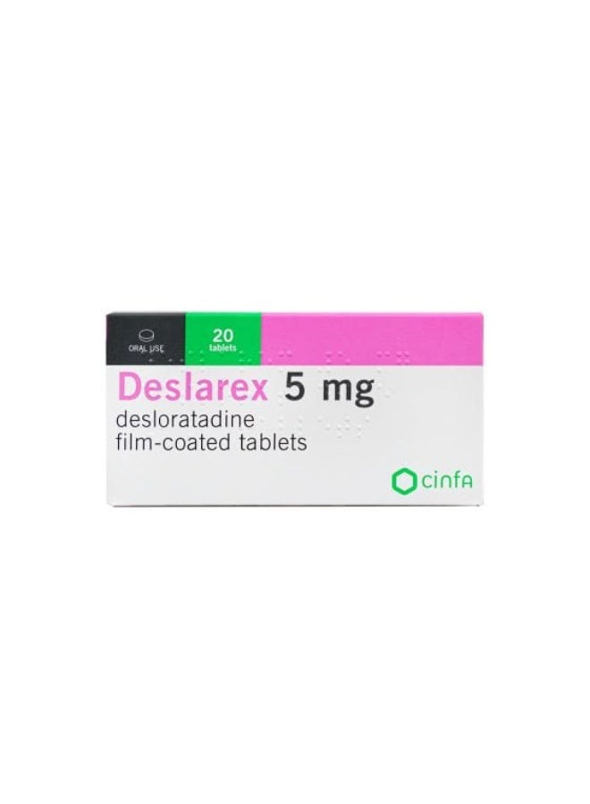Deslarex 5 mg Tab 20 s