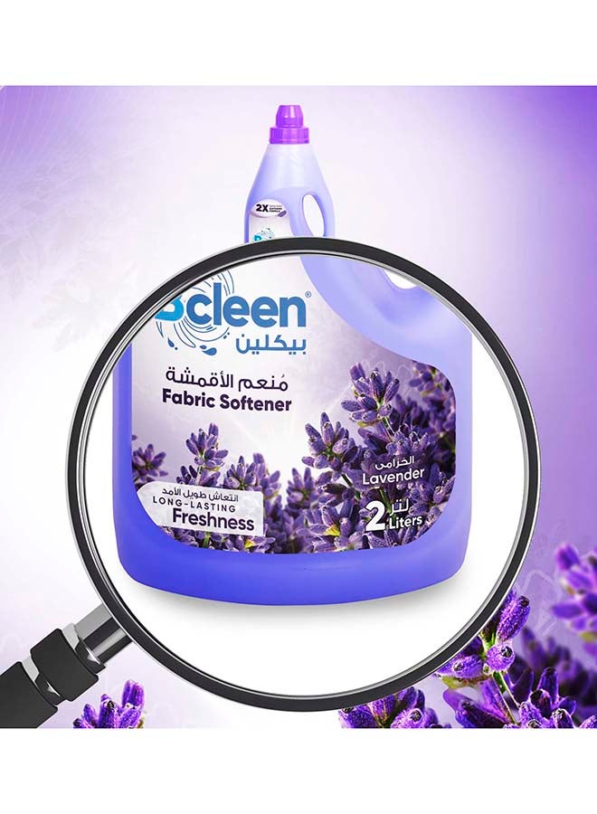 Bcleen Fabric Softener,Lavender Scent, for long lasting fragrance,2L (SAVINGS PACK OF 2L X 8) - Image 3