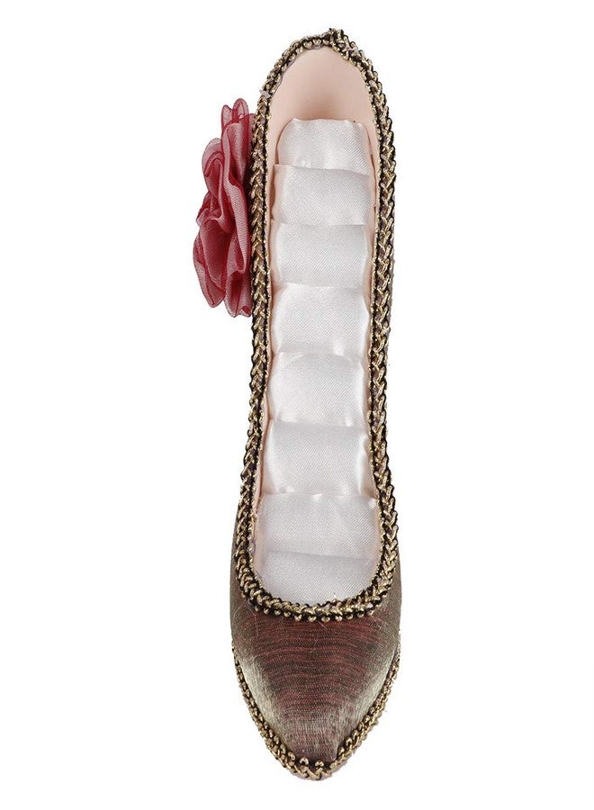 Zetiling Ring Holder, Jewelry Display, Ring Display, Jewelry Holder Display Stand for Necklace Earring Bracelet Organizer Unique Design Resin Crafts (High Heel) - Image 5
