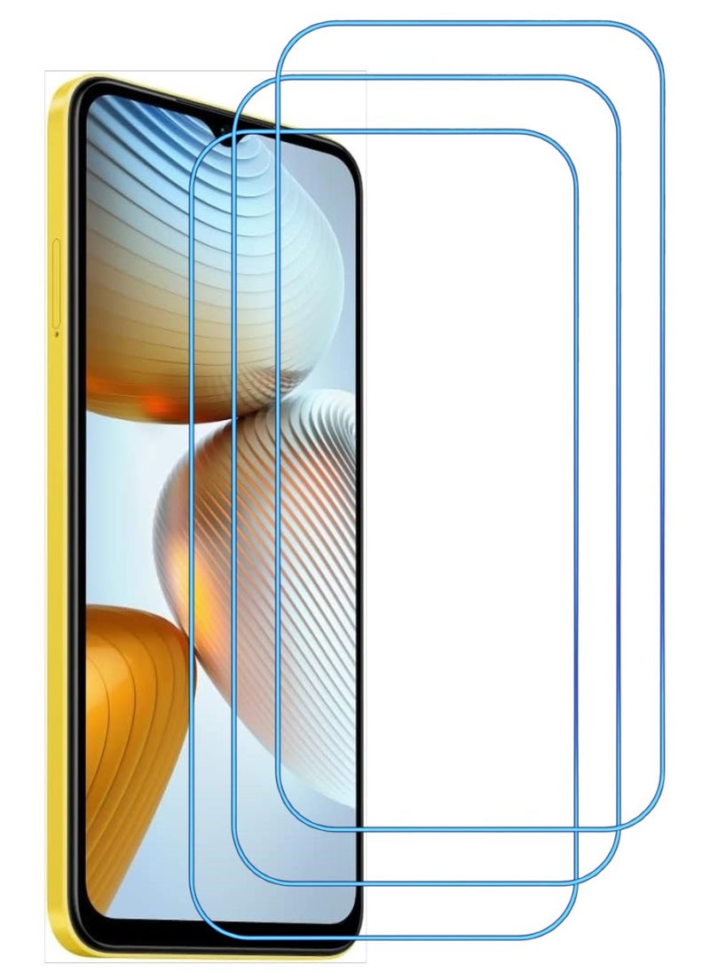 ACLIX 3 Pieces Antistatic ESD Dustproof Premium Quality High Definition Clear Tempered Glass Screen Protector Designed For Xiaomi Poco M4 5G - Image 1