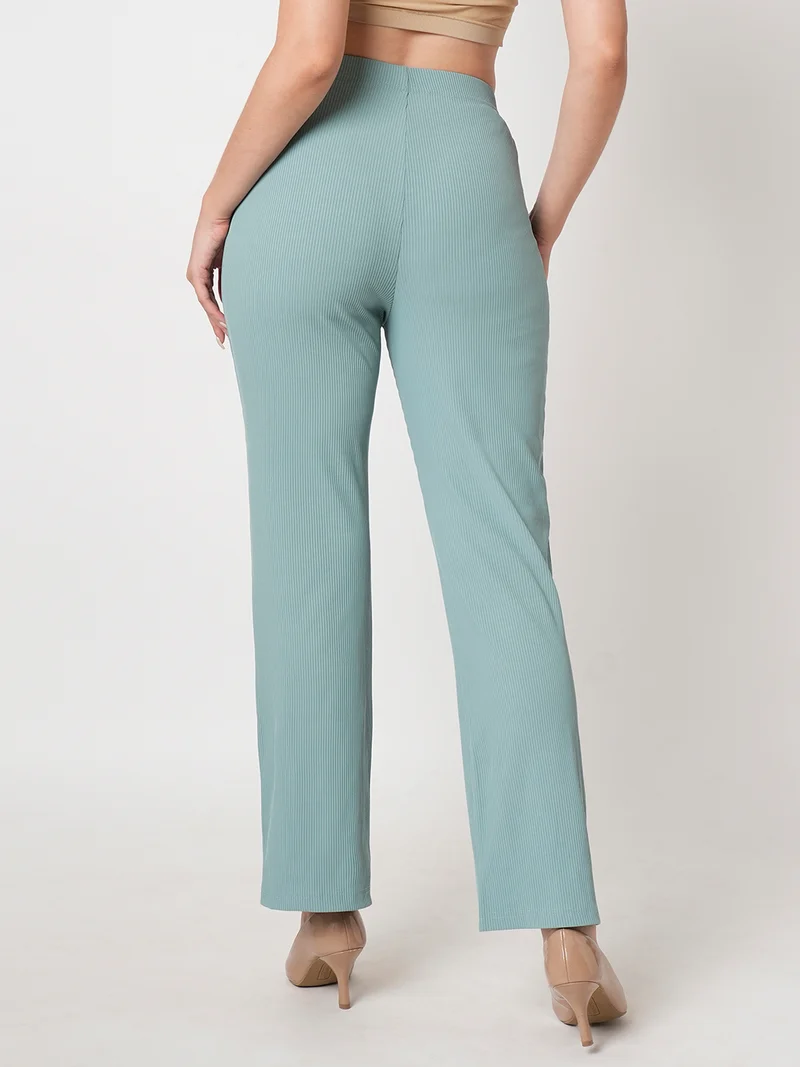 globus Women Stretchable Straight Fit Treggings