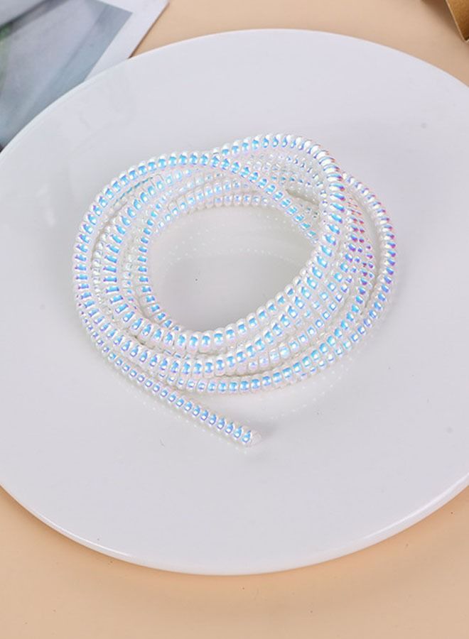 Earphone Cable Protector White/Clear - Image 1