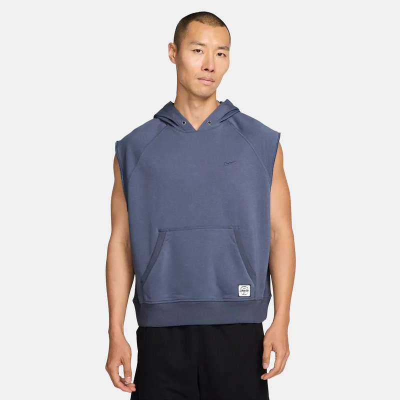 نايكي Men's N.A.C. Dri-FIT Fleece Sleeveless Training Hoodie