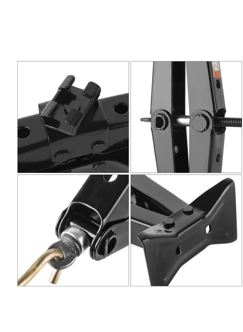 California formula-T California Scissor Jack Car Jack Stand Upright Jack , Minimum Height:14cm to Maximum Height: 39.5cm 2 Ton (4000 lbs) or 1815 Kilograms  - Image 5