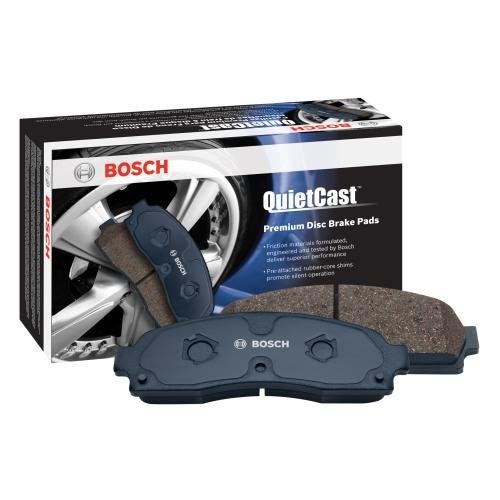 BOSCH BP1014 QuietCast Premium Semi-Metallic Disc Brake Pad Set - Compatible with Select Audi Q7; Porsche Cayenne; Volkswagen Touareg; FRONT - Image 2