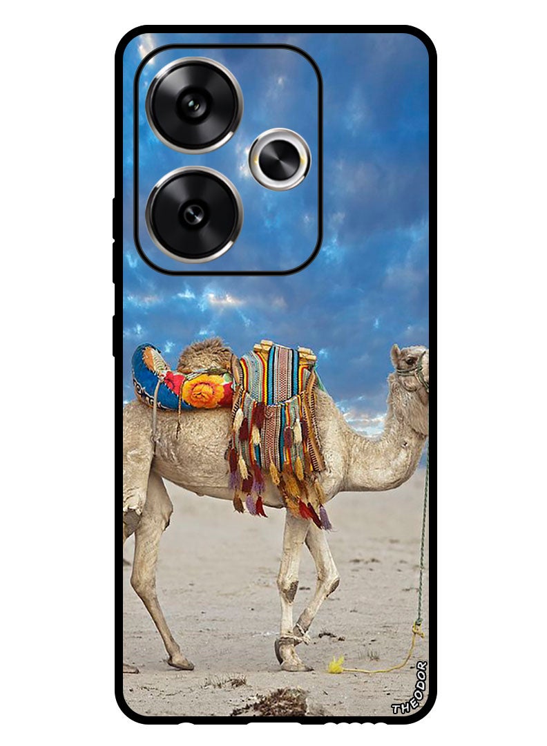 Theodor غطاء واقي مضاد للخدش ومقاوم للصدمات لهاتف Xiaomi Redmi Turbo 3 كاميل - Image 1