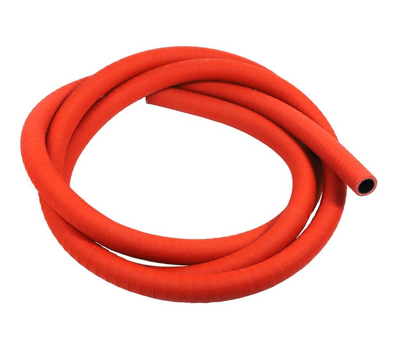 TenKeAuto Universal TenKe 5FT High Performance 3Ply Reinforced Radiator Coolant Hose 18mm 1116 ID Silicone Hose Coupler Tube Matt Surface 18mm ID Red - Image 2