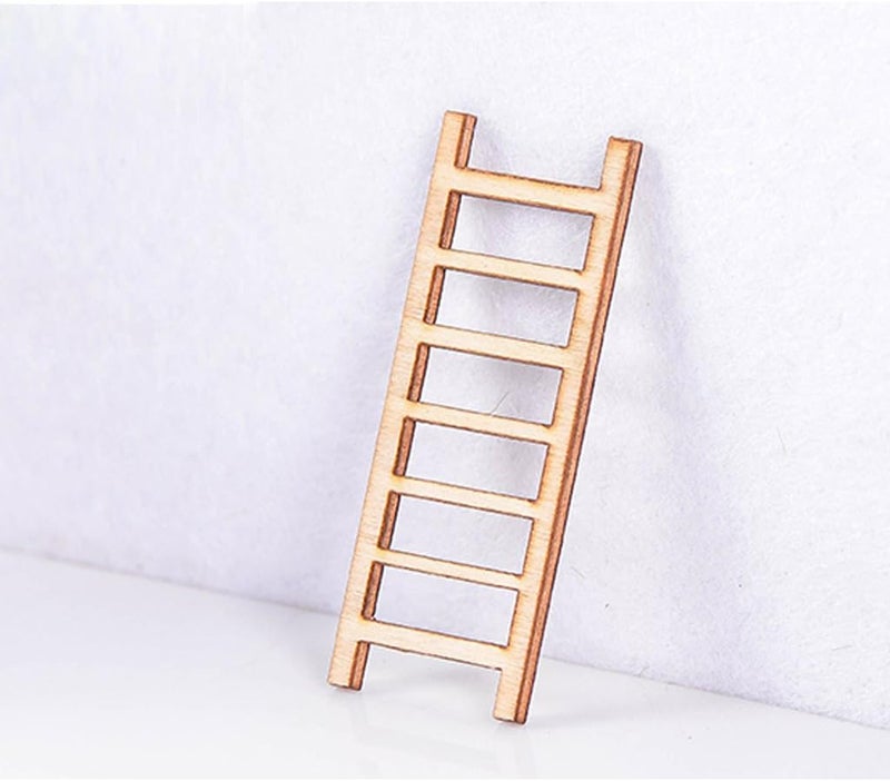 klarako Fairy Garden Figurine Crafts Micro Landscape Decor DIY Ladder Gift Set of 10 - Image 4