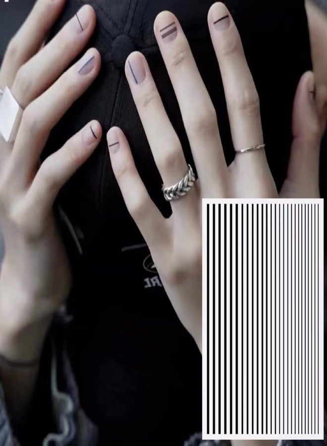 Dedyel French Line Nail Art Sticker - Image 2