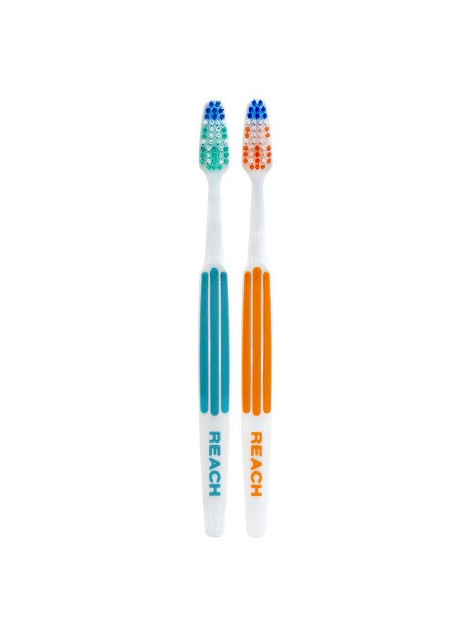 REACH Advanced Design Toothbrushes, Soft, 2-Count (Pack Of 6) - Image 1